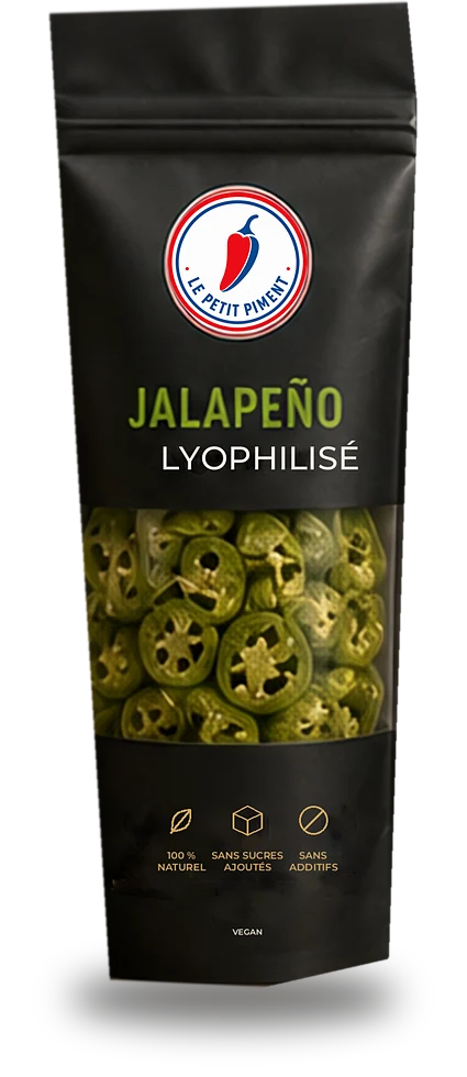 Jalapeño lyophilisé